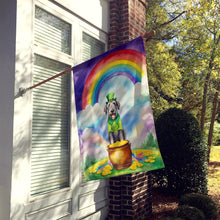 Load image into Gallery viewer, Irish Wolfhound St Patrick's Day House Flag