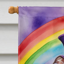 Load image into Gallery viewer, Italian Greyhound St Patrick's Day House Flag