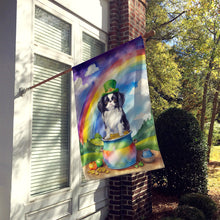 Load image into Gallery viewer, Japanese Chin St Patrick's Day House Flag