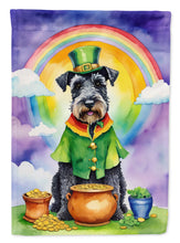 Load image into Gallery viewer, Kerry Blue Terrier St Patrick's Day House Flag
