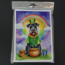 Load image into Gallery viewer, Kerry Blue Terrier St Patrick's Day Greeting Cards - Blank Note Cards – 8-Pack of Artist-Designed Cards with Envelopes