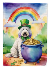 Load image into Gallery viewer, Komondor St Patrick's Day House Flag