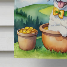 Load image into Gallery viewer, Kuvasz St Patrick's Day House Flag
