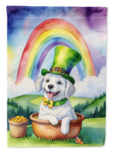 Load image into Gallery viewer, Kuvasz St Patrick's Day House Flag