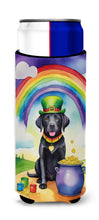 Load image into Gallery viewer, Labrador Retriever St Patrick's Day Slim Can Huggers – Fun, Functional Drink Coolers for Every Occasion