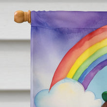 Load image into Gallery viewer, Labrador Retriever St Patrick's Day House Flag