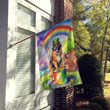 Load image into Gallery viewer, Leonberger St Patrick's Day House Flag