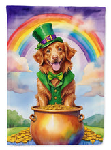 Load image into Gallery viewer, Nova Scotia Duck Tolling Retriever St Patrick's Day House Flag