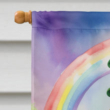 Load image into Gallery viewer, Otterhound St Patrick's Day House Flag
