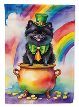 Load image into Gallery viewer, Pomeranian St Patrick's Day House Flag