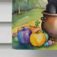 Load image into Gallery viewer, Black Poodle St Patrick's Day House Flag