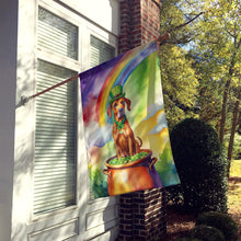 Load image into Gallery viewer, Rhodesian Ridgeback St Patrick's Day House Flag