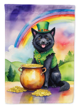 Load image into Gallery viewer, Schipperke St Patrick's Day House Flag