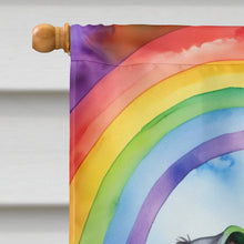 Load image into Gallery viewer, Schnauzer St Patrick's Day House Flag