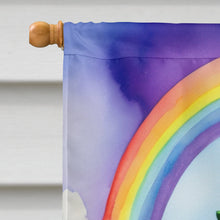 Load image into Gallery viewer, Scottish Deerhound St Patrick's Day House Flag