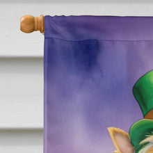 Load image into Gallery viewer, Silky Terrier St Patrick's Day House Flag