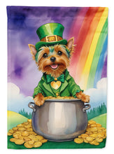 Load image into Gallery viewer, Silky Terrier St Patrick's Day House Flag