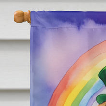 Load image into Gallery viewer, Wheaten Terrier St Patrick's Day House Flag