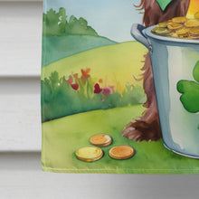 Load image into Gallery viewer, Sussex Spaniel St Patrick's Day House Flag
