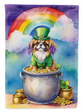 Load image into Gallery viewer, Tibetan Spaniel St Patrick's Day House Flag