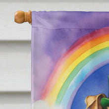 Load image into Gallery viewer, Welsh Terrier St Patrick's Day House Flag