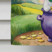 Load image into Gallery viewer, Westie St Patrick's Day House Flag