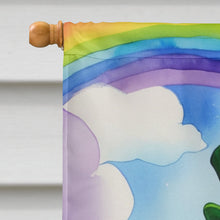 Load image into Gallery viewer, Fox Terrier St Patrick's Day House Flag