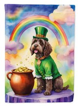 Load image into Gallery viewer, Wirehaired Pointing Griffon St Patrick's Day House Flag
