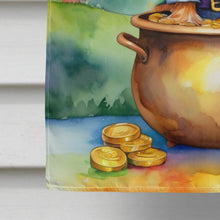 Load image into Gallery viewer, Yorkshire Terrier St Patrick's Day House Flag