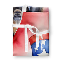 Load image into Gallery viewer, Afghan Hound Patriotic American Apron – Artist-Designed Kitchen, BBQ &amp; Craft Apron