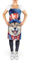 Load image into Gallery viewer, Akita Patriotic American Apron – Artist-Designed Kitchen, BBQ &amp; Craft Apron