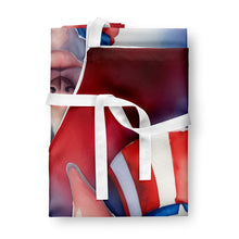 Load image into Gallery viewer, American Hairless Terrier Patriotic American Apron – Artist-Designed Kitchen, BBQ &amp; Craft Apron