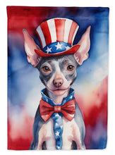 Load image into Gallery viewer, American Hairless Terrier Patriotic American House Flag