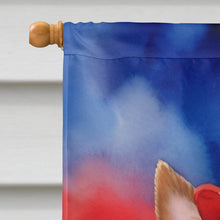 Load image into Gallery viewer, Australian Terrier Patriotic American House Flag
