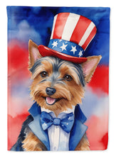 Load image into Gallery viewer, Australian Terrier Patriotic American House Flag