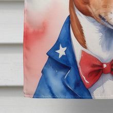 Load image into Gallery viewer, Basenji Patriotic American House Flag