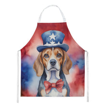 Load image into Gallery viewer, Beagle Patriotic American Apron – Artist-Designed Kitchen, BBQ &amp; Craft Apron