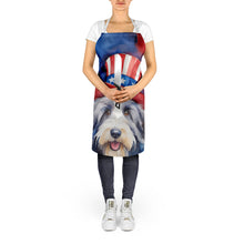 Load image into Gallery viewer, Bearded Collie Patriotic American Apron – Artist-Designed Kitchen, BBQ &amp; Craft Apron
