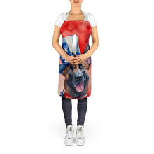 Load image into Gallery viewer, Belgian Malinois Patriotic American Apron – Artist-Designed Kitchen, BBQ &amp; Craft Apron