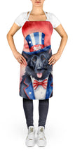 Load image into Gallery viewer, Belgian Sheepdog Patriotic American Apron – Artist-Designed Kitchen, BBQ &amp; Craft Apron