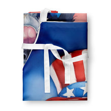 Load image into Gallery viewer, Bernese Mountain Dog Patriotic American Apron – Artist-Designed Kitchen, BBQ &amp; Craft Apron