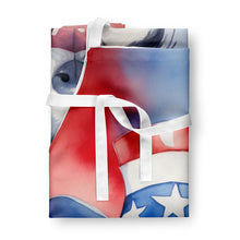 Load image into Gallery viewer, Border Collie Patriotic American Apron – Artist-Designed Kitchen, BBQ &amp; Craft Apron
