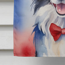 Load image into Gallery viewer, Border Collie Patriotic American House Flag
