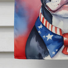 Load image into Gallery viewer, Boston Terrier Patriotic American House Flag