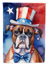 Load image into Gallery viewer, Boxer Patriotic American House Flag