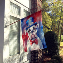Load image into Gallery viewer, White Boxer Patriotic American House Flag