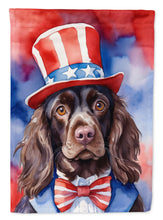 Load image into Gallery viewer, Boykin Spaniel Patriotic American House Flag
