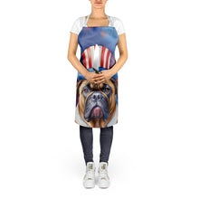 Load image into Gallery viewer, Bullmastiff Patriotic American Apron – Artist-Designed Kitchen, BBQ &amp; Craft Apron