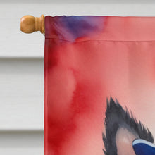 Load image into Gallery viewer, Cairn Terrier Patriotic American House Flag