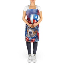 Load image into Gallery viewer, Catahoula Patriotic American Apron – Artist-Designed Kitchen, BBQ &amp; Craft Apron